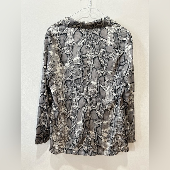 Snakeskin Blazer size m - Picture 4 of 5